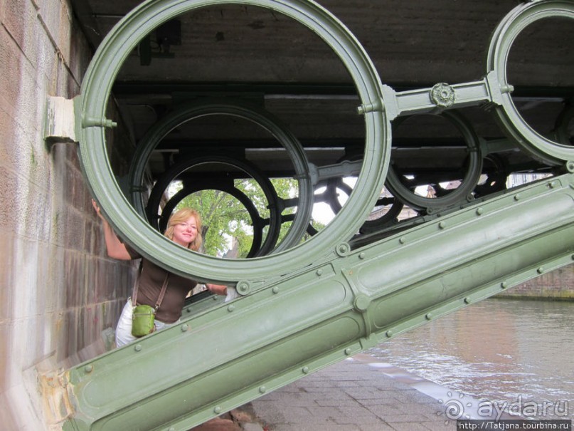 Архитектура и цветы Страсбурга.