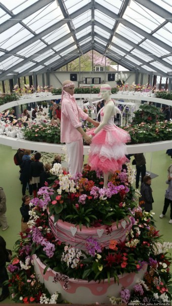 Павильон Орхидей в парке Keukenhof