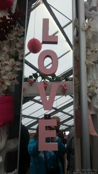 Павильон Орхидей в парке Keukenhof