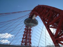 Под мостом на лыжах...