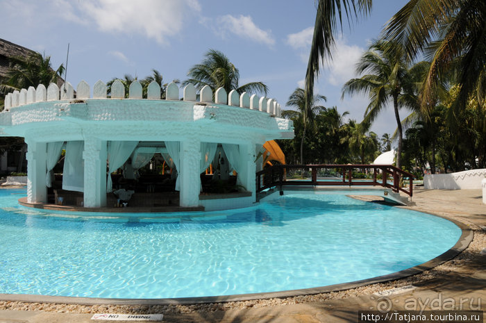 Популярный отель на побережье Diani Beach