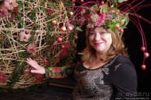 Конкурс шляпок на фестивале цветов Fleur Amour