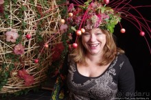 Конкурс шляпок на фестивале цветов Fleur Amour