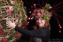 Конкурс шляпок на фестивале цветов Fleur Amour