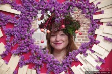 Конкурс шляпок на фестивале цветов Fleur Amour