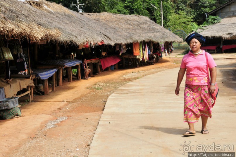 Горная деревушка , как объект посещения для туристов.