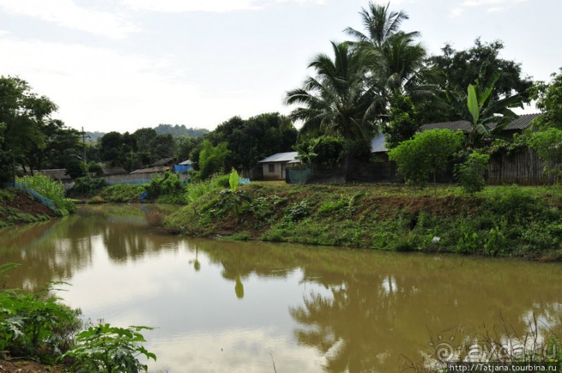 Горная деревушка , как объект посещения для туристов.