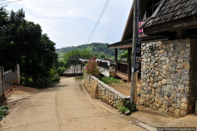 Горная деревушка , как объект посещения для туристов.
