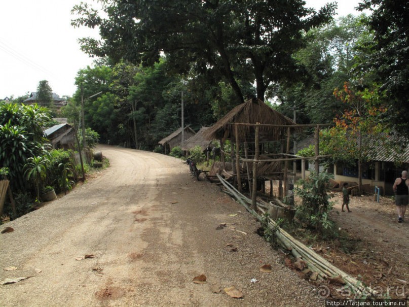 Горная деревушка , как объект посещения для туристов.