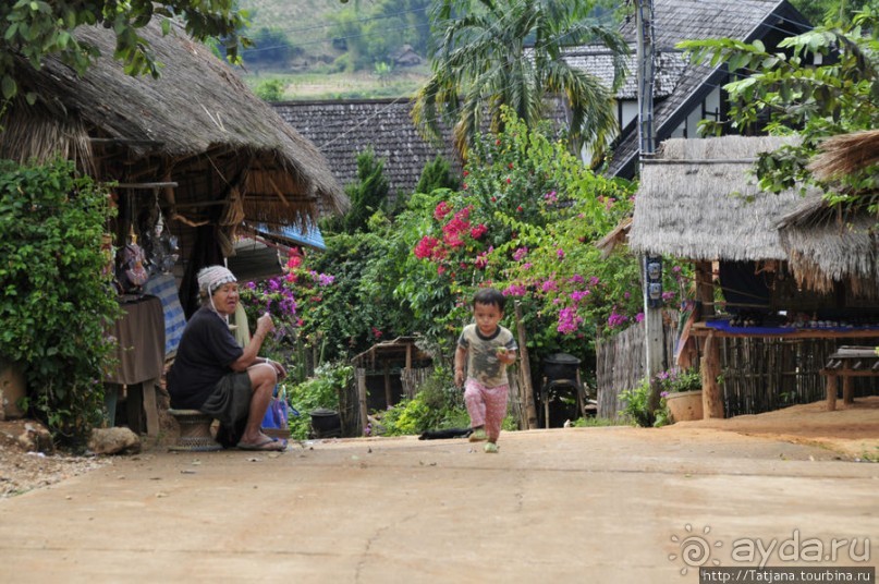 Горная деревушка , как объект посещения для туристов.