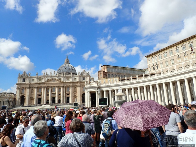 В воскресенье в Ватикане