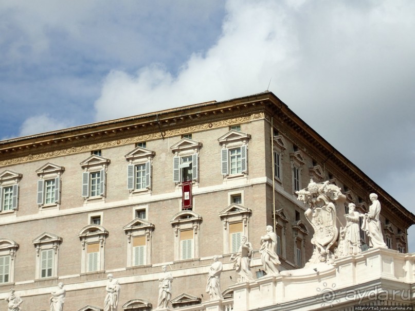 В воскресенье в Ватикане