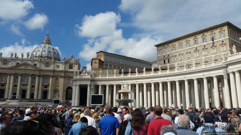 В воскресенье в Ватикане