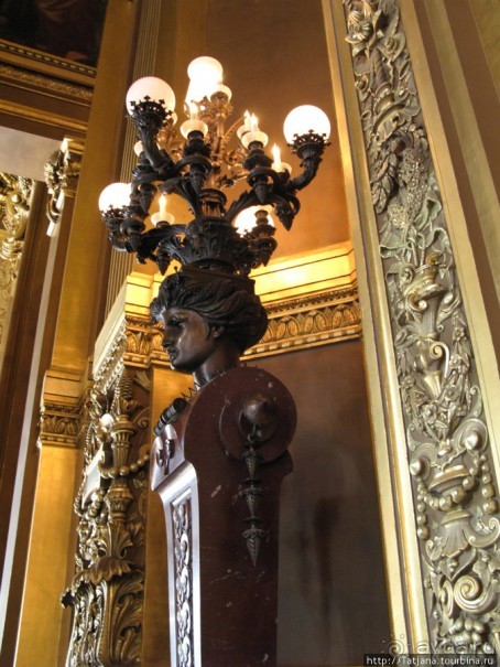 Знаки на потолке... призрак оперы.