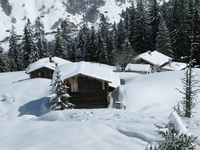 Швейцарские Альпы и чистый горный воздух