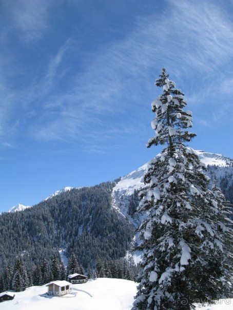 Швейцарские Альпы и чистый горный воздух