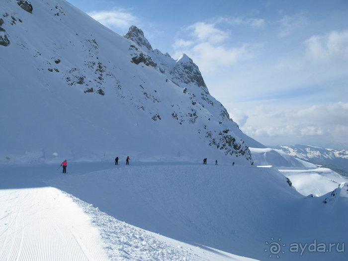 Швейцарские Альпы и чистый горный воздух