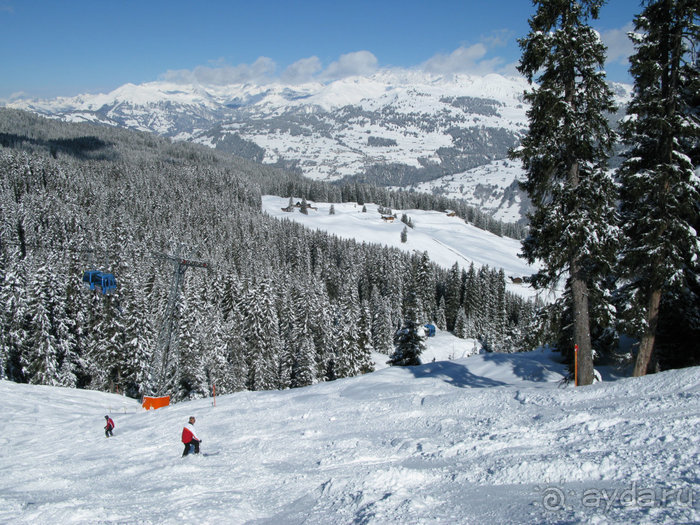 Швейцарские Альпы и чистый горный воздух