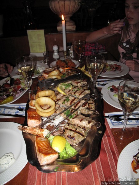 Вкусные королевские криветки от Дафнэ.