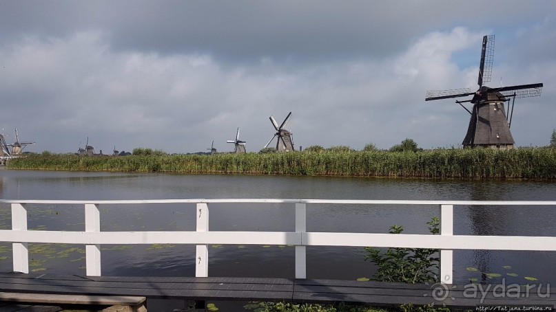 Kinderdijk, мельницы — история Голландии