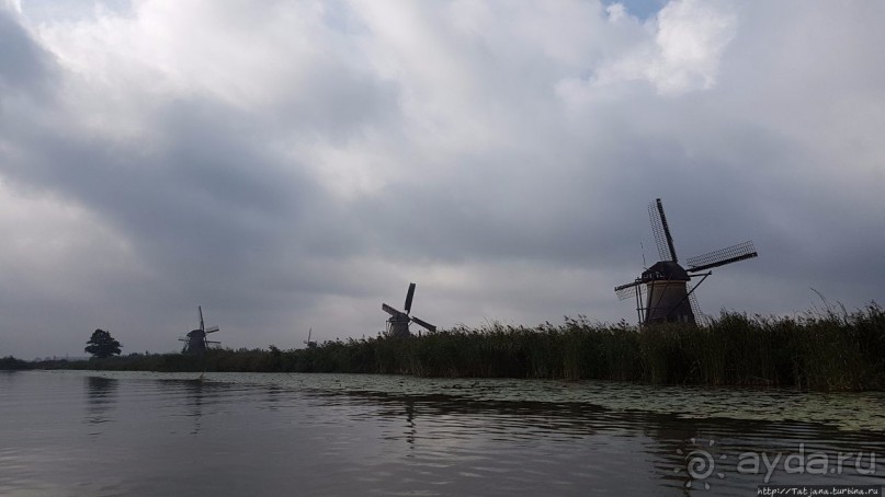 Kinderdijk, мельницы — история Голландии