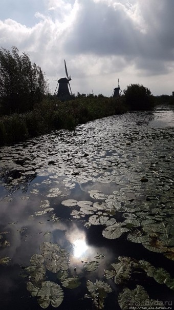 Kinderdijk, мельницы — история Голландии
