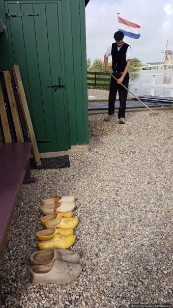 Kinderdijk, мельницы — история Голландии