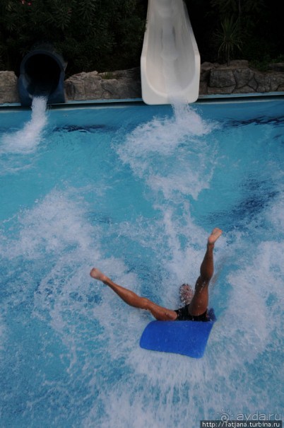 Аквапарк для детей и уроки тенниса для взрослых