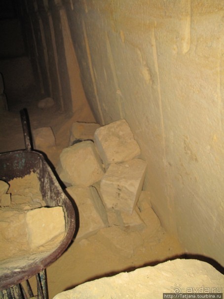 Мергель и шампиньоны из пещер в Канне.