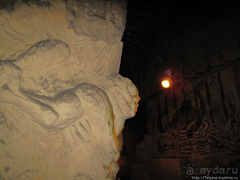 Мергель и шампиньоны из пещер в Канне.