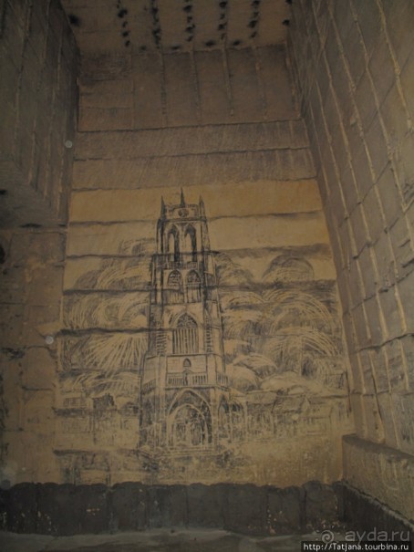 Мергель и шампиньоны из пещер в Канне.