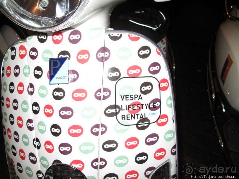 Прокат Мотороллеров Vespa.