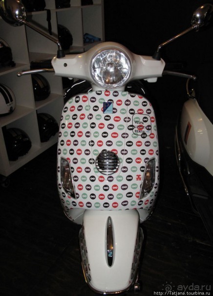 Прокат Мотороллеров Vespa.