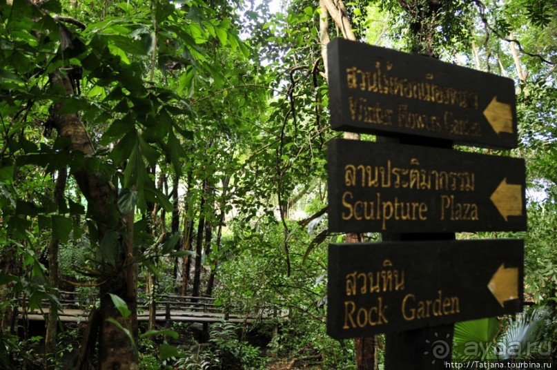 Национальный парк-сад цветов " Mae Fah Luang Garden "