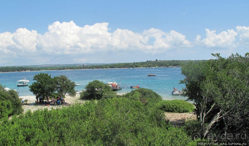 Остров Козада и руины военно-морского форта