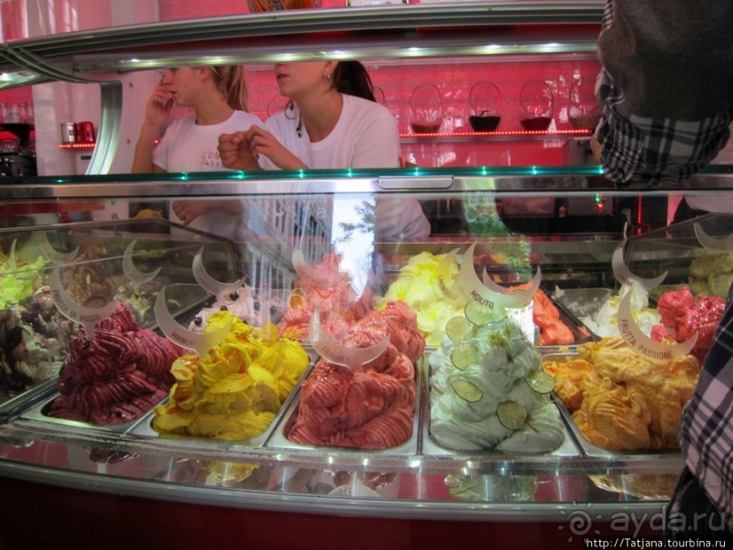 Самое вкусное мороженое в Маастрихте "LUNA Rossa"