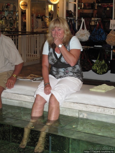 Нежный пилинг от рыбок Garra Rufa