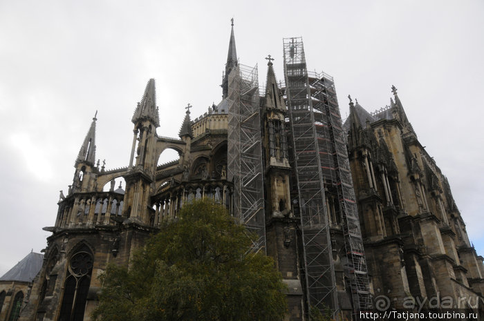 Рееймский собор и витражи Марка Шагала