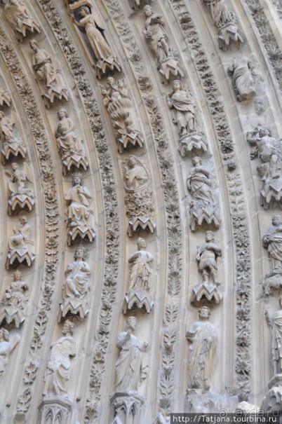 Рееймский собор и витражи Марка Шагала