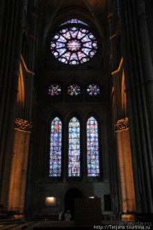 Рееймский собор и витражи Марка Шагала