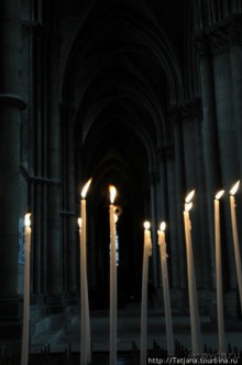 Рееймский собор и витражи Марка Шагала