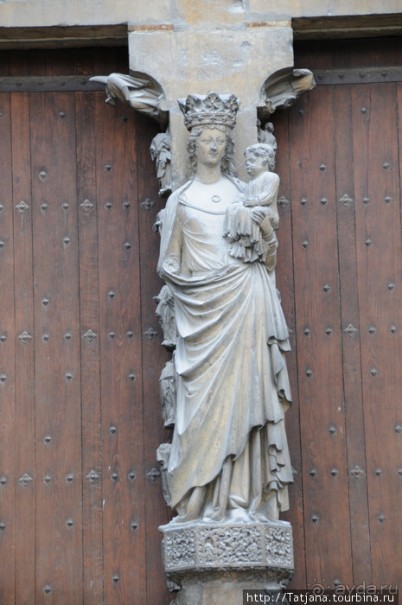 Рееймский собор и витражи Марка Шагала