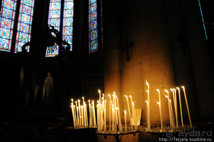 Рееймский собор и витражи Марка Шагала