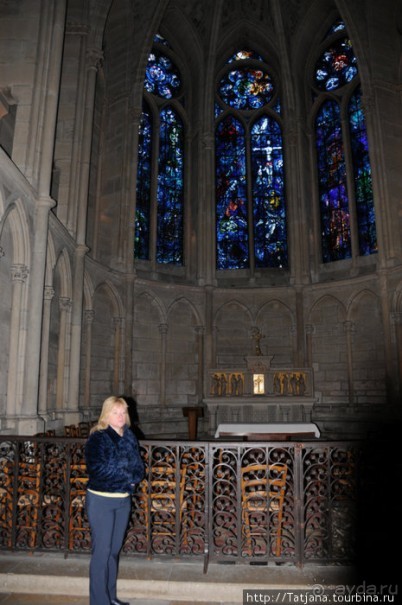 Рееймский собор и витражи Марка Шагала