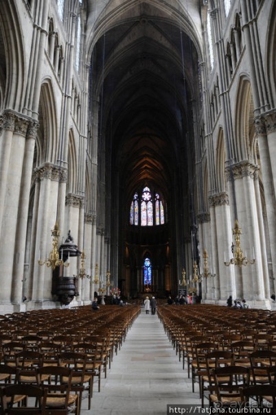 Рееймский собор и витражи Марка Шагала