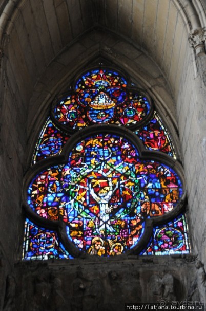Рееймский собор и витражи Марка Шагала