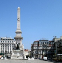 Погуляйте по центральным площадям города Лиссабона!