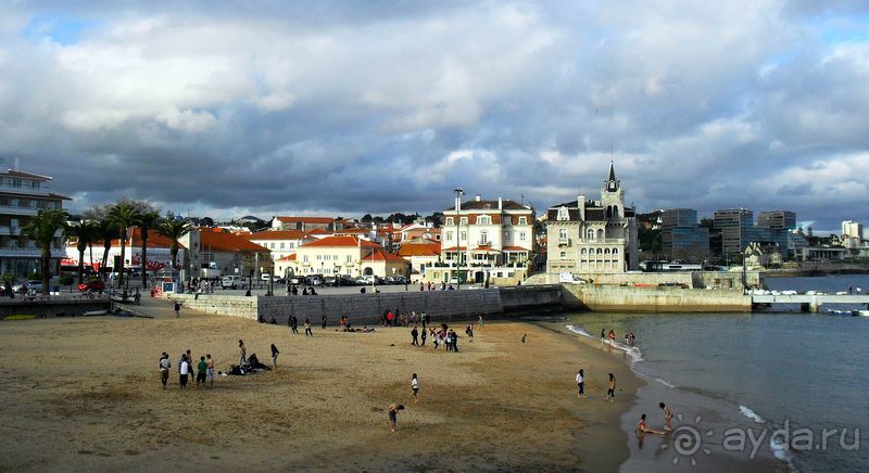 Кашкайш-Португальская Ривьера, место,где короли любили бывать и купаться в океане.