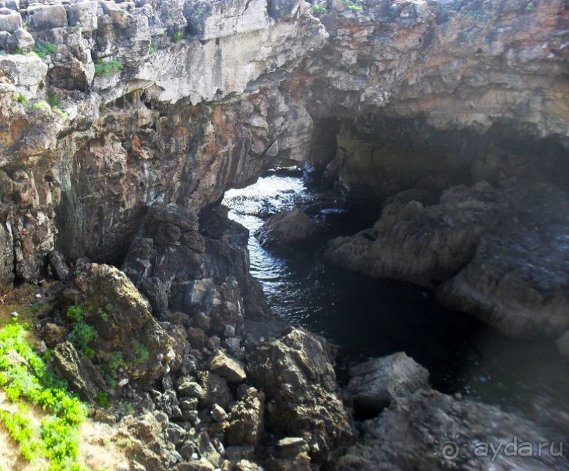Загадочное и завораживающее место в Кашкайше.Пасть Дьявола.