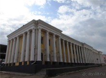 Вольск под облаками